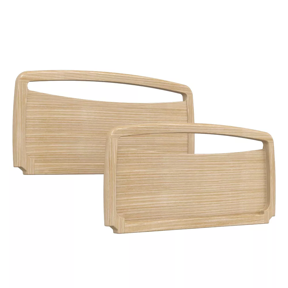 Proxima Bodenbett Dekor Kopfteil Fussteil in Holzoptik