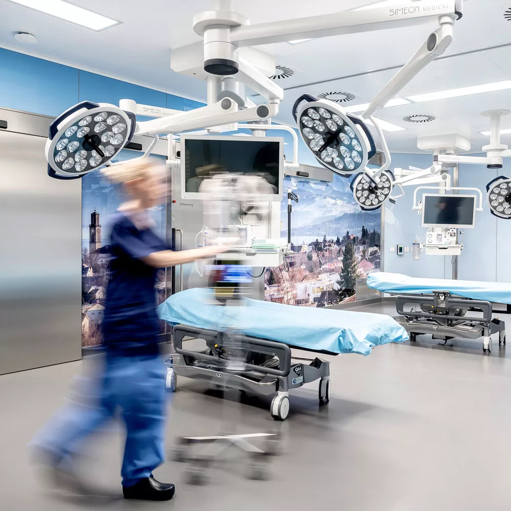 Ambulantes Zentrum Seechirurgie mit ZG40 OP Tisch