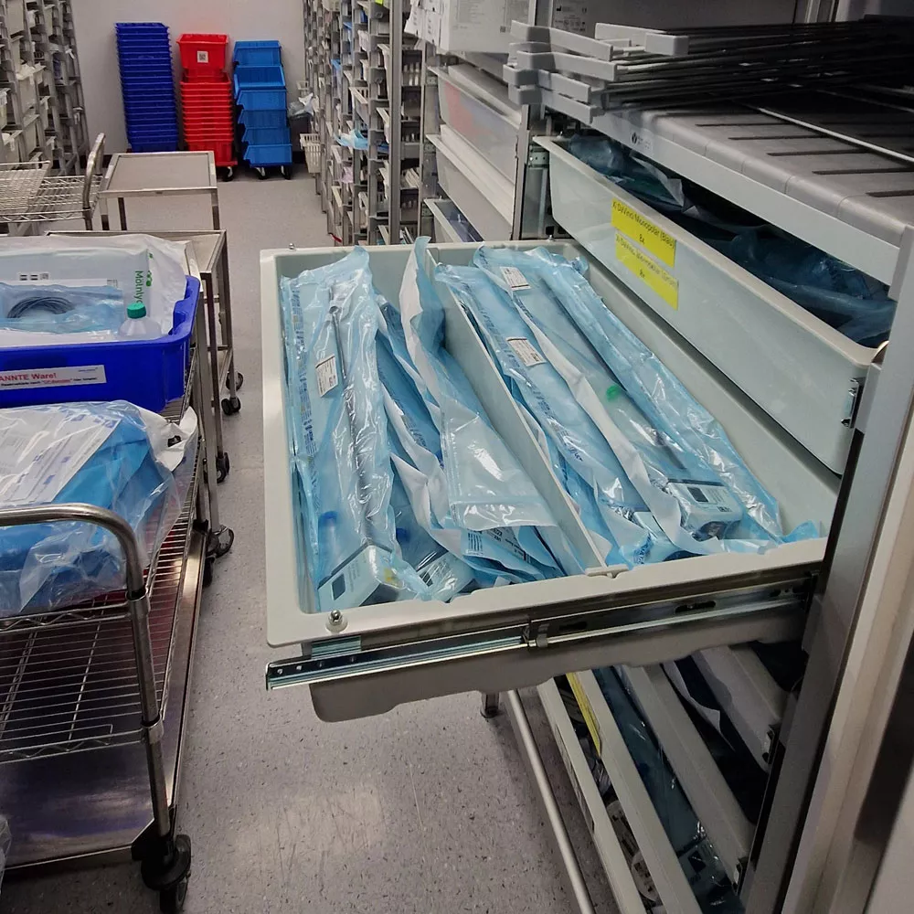 Sterilgutlager Referenz OZG Healthcare 5