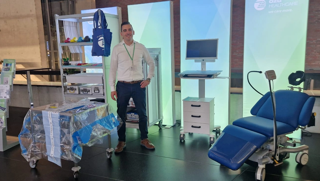 OZG stellt aus am Innovation OP 2024 Nottwil